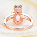 Ring Katt i rosegull