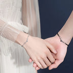 Armbånd Hjerte med hjortegevir og zirkonia