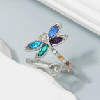 Vintage justerbar ring med øyenstikker