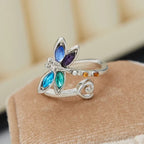 Vintage justerbar ring med øyenstikker
