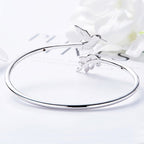 Justerbar kolibri-ring med strassteiner